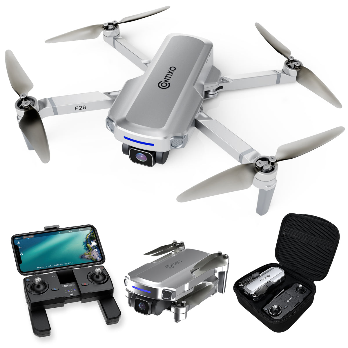  GPS Professional Drone with 4K Camera for Adults Begineer, Dual  Camera 5G WiFi FPV Live Video 40mins Flight Time Drone with Brushless  Motor, Auto Return Follow Me and Outdoor : Toys