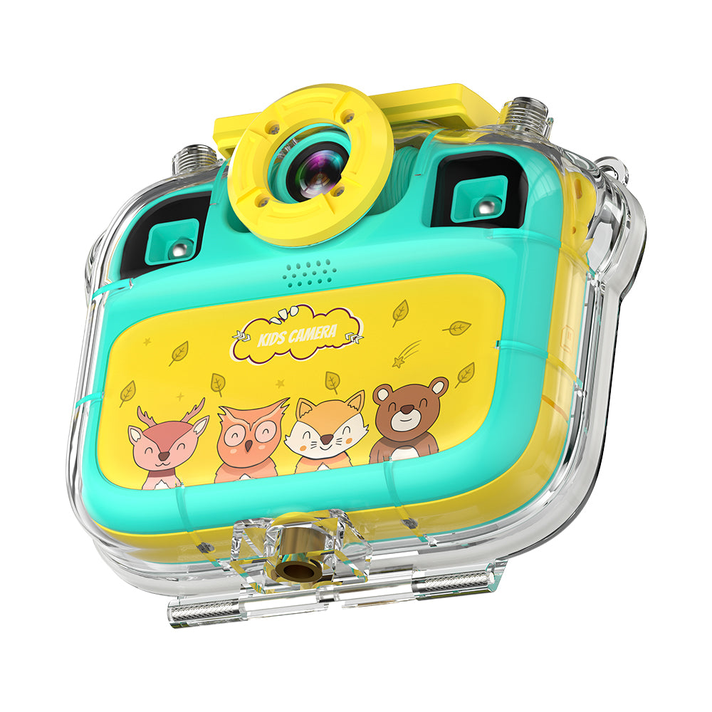 Contixo Water-Proof HD Kids Camera & Camcorder with Silicone Case
