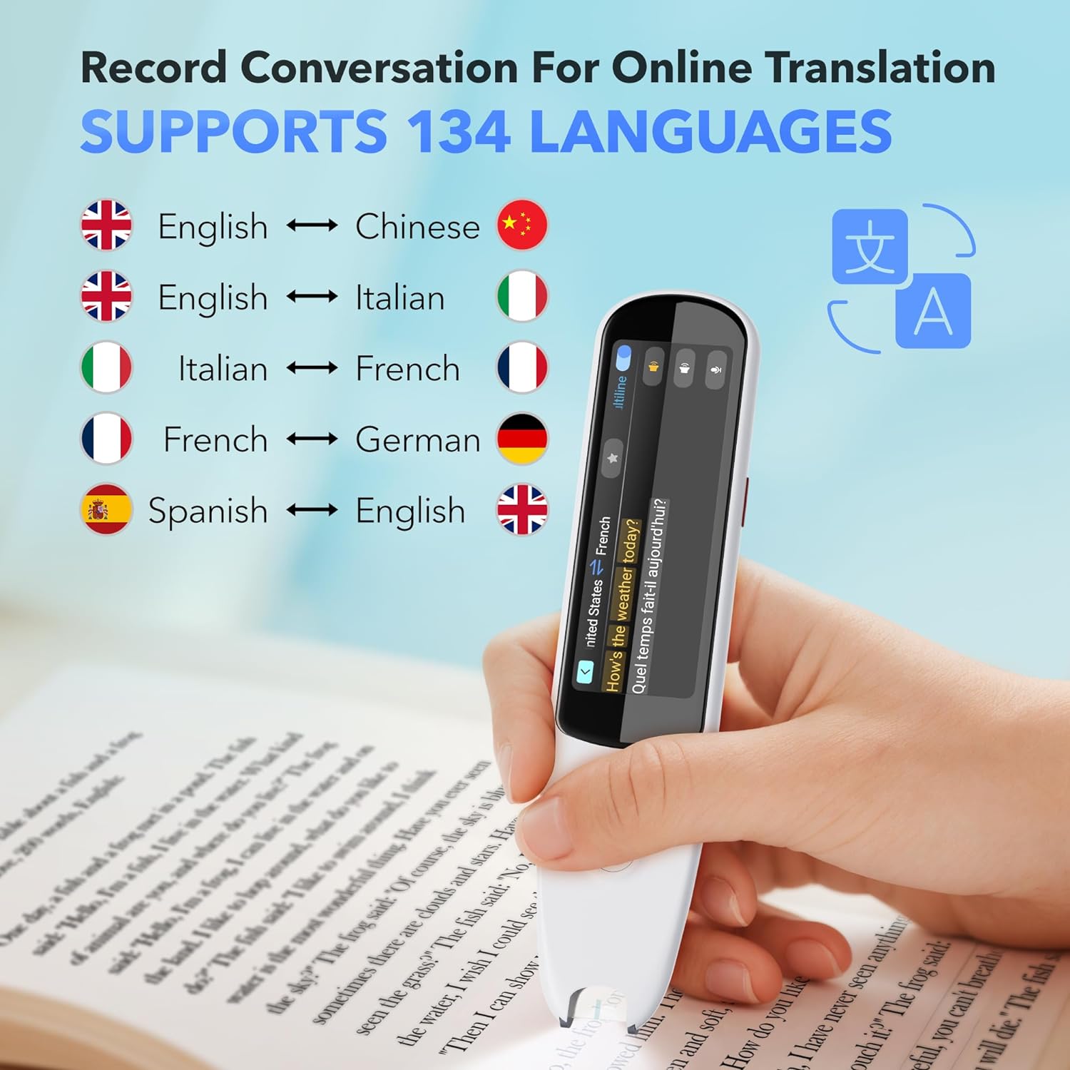 Contixo P2 Smart Scanning Translator Pen