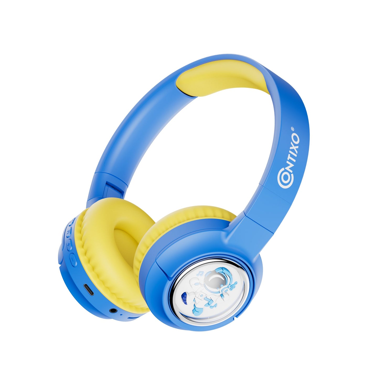 Contixo KB6 Kids Bluetooth Headphones (Blue)