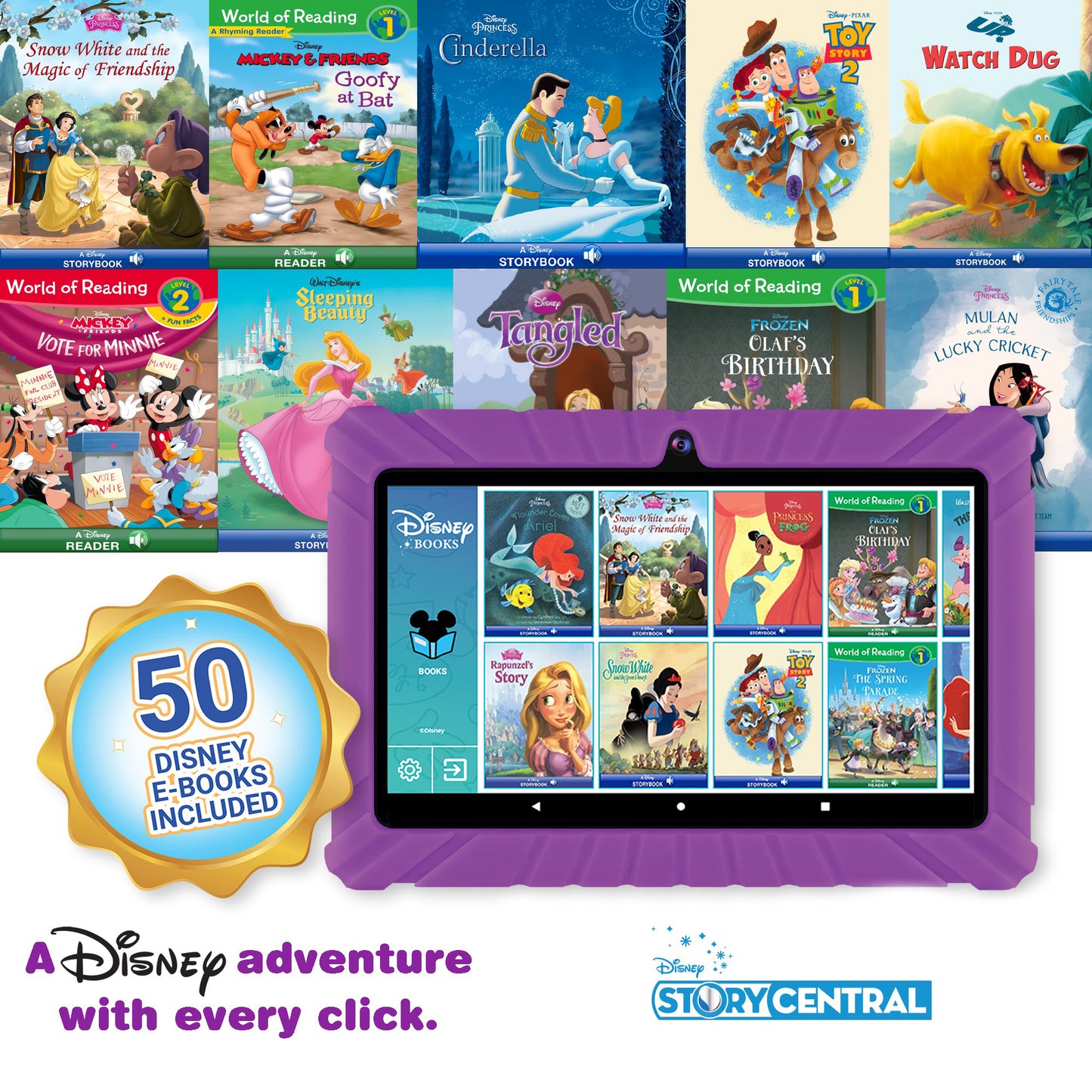 Contixo V8-2 - 7-Inch Kids Tablet - STEM Learning, 32GB, Wi-Fi, Parental Co