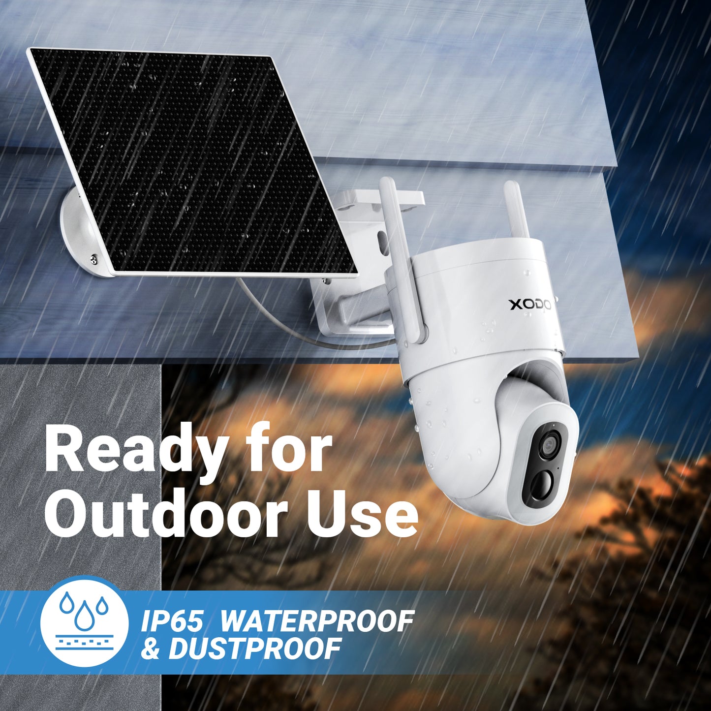 XODO E15 Smart Wi-Fi Security Camera - 1080p HD Indoor Surveillance
