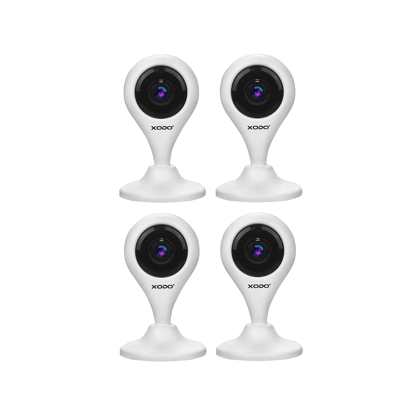 XODO E4 Smart Wi-Fi Camera - Pet and Baby Monitor with Night Vision
