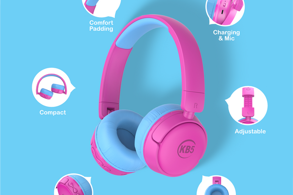 Contixo KB5 Kids Headphones: Safe, Sound, and Stylish Listening for Young Ears