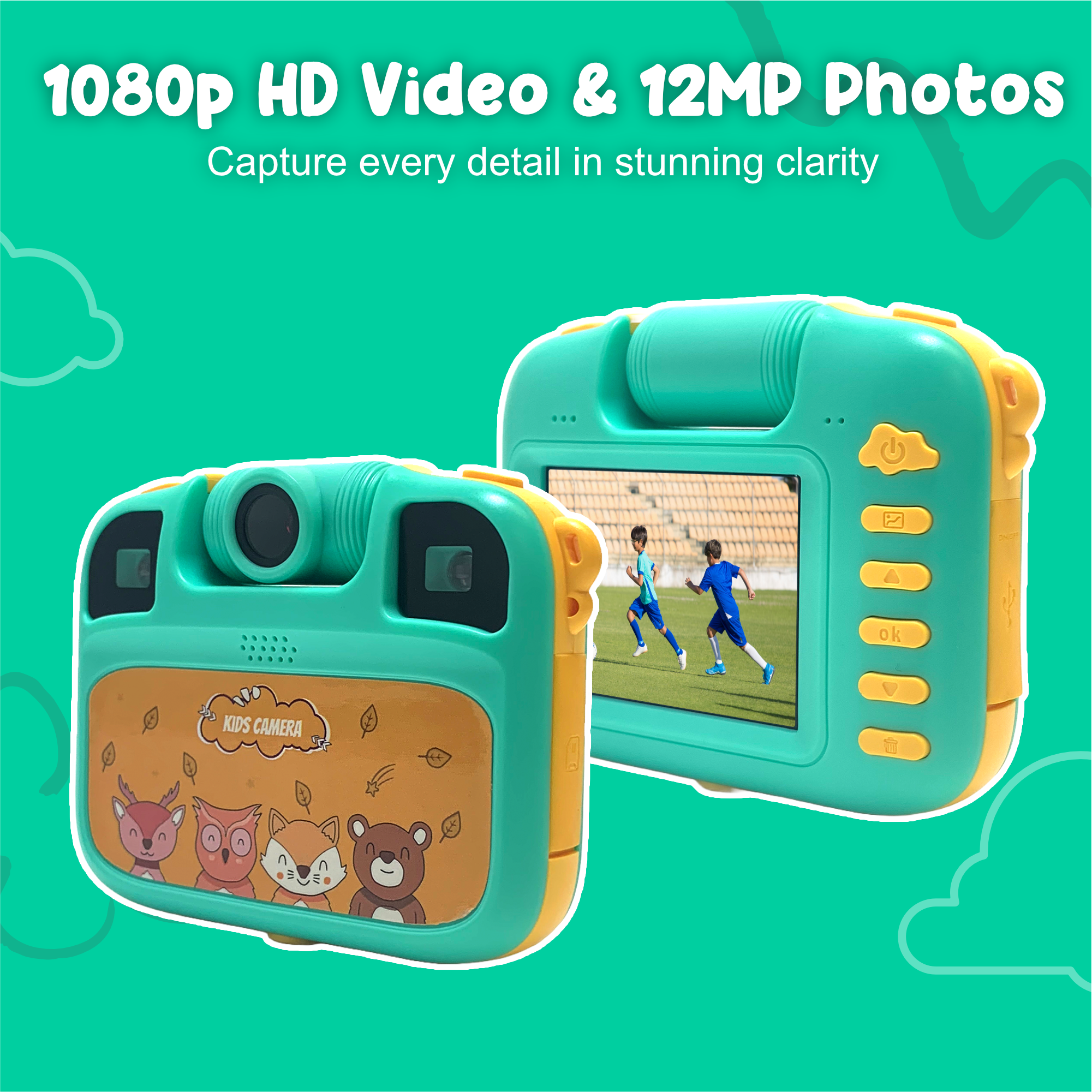 Contixo Kids Waterproof Camera: Dive into Adventure & Capture Every Splash!