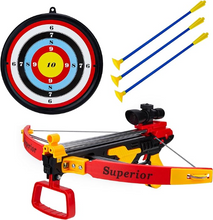 Contixo Crossbow & Arrow Toy Set - Infrared, 3 Suction Arrows, Target