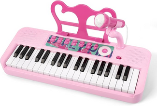 Contixo Kids Keyboard Piano - 37 Keys, 2 Speakers, Microphone Included