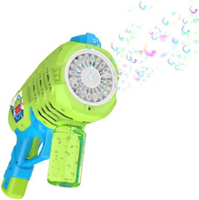 Contixo Bubble Blaster with Refill Solution - Kids Outdoor Fun Toy, Safe & Durable