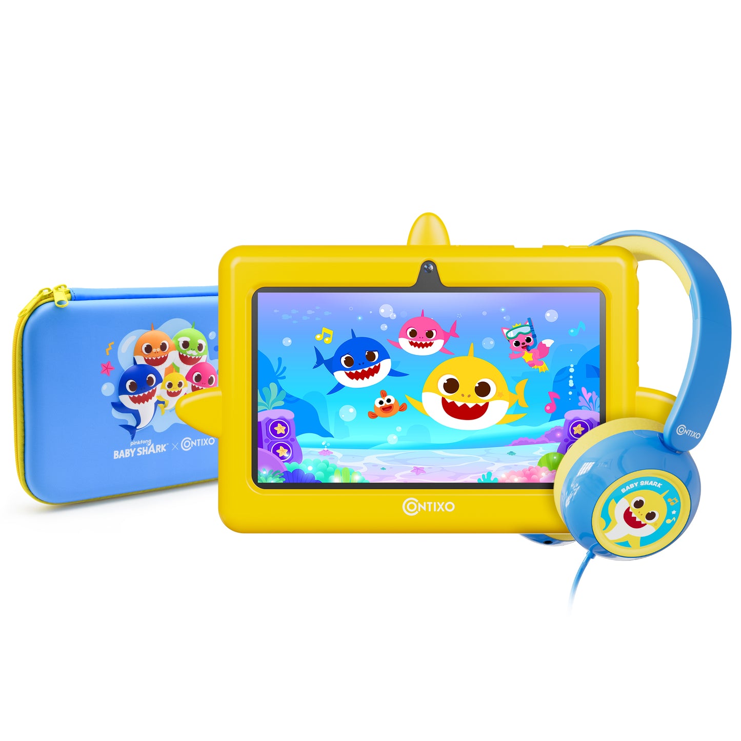 Pinkfong Baby Shark Kids Tablet Bundle