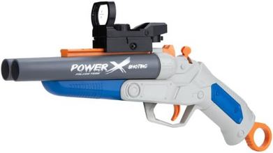 Contixo Double Barrel Foam Dart Blaster - Safe Toy with Shell Ejection