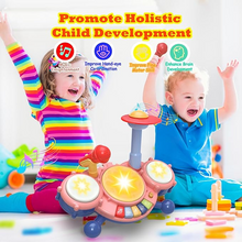 Contixo Musical Drum Toy Set for Babies, Learn Toy Age 2-8 Years