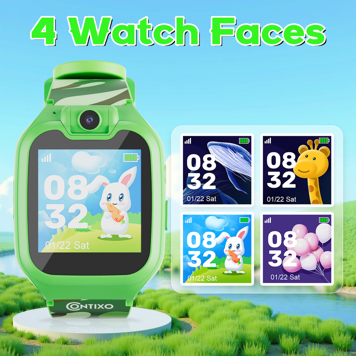 Contixo V9 Kids Tablet with Smartwatch