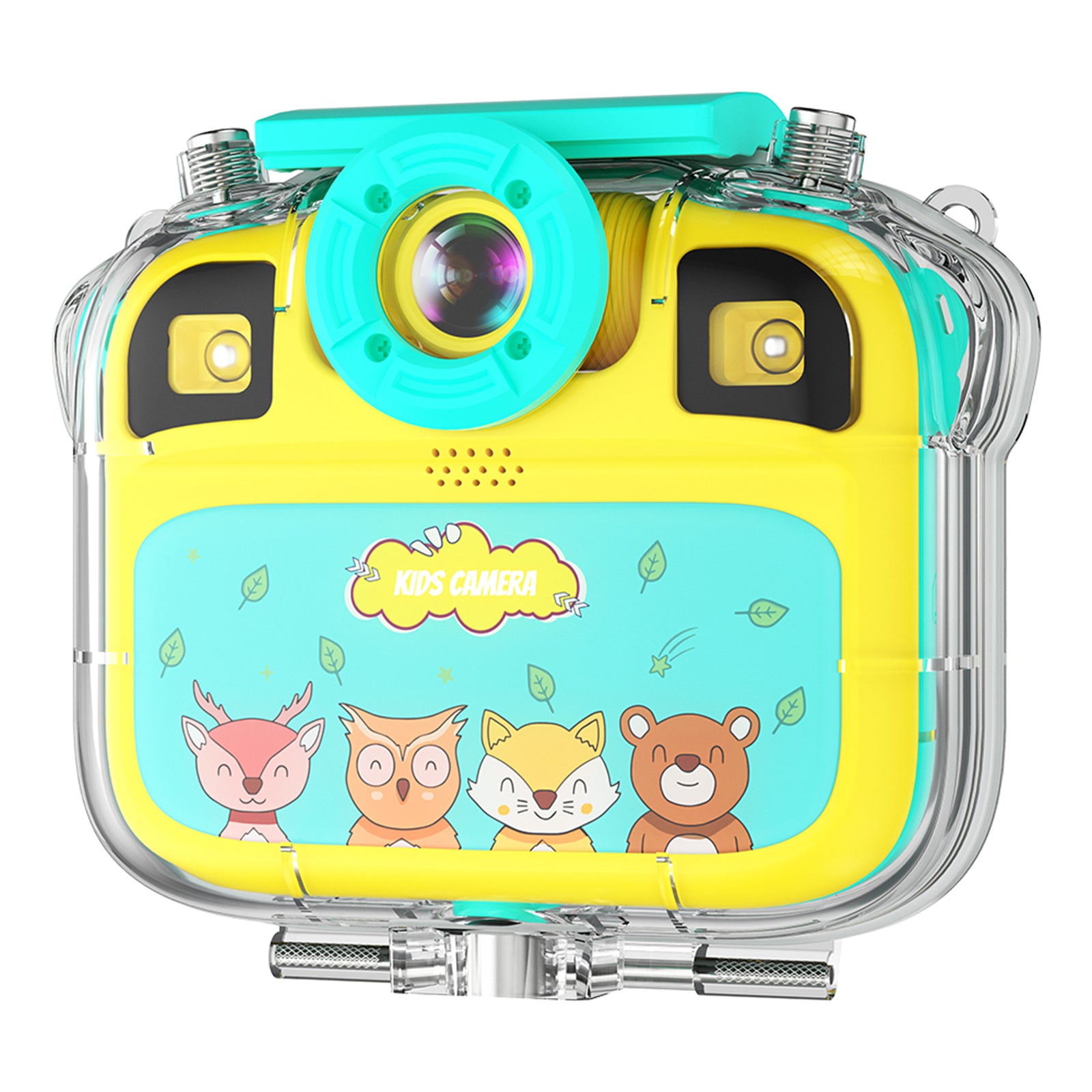 Contixo Water-Proof HD Kids Camera & Camcorder with Silicone Case