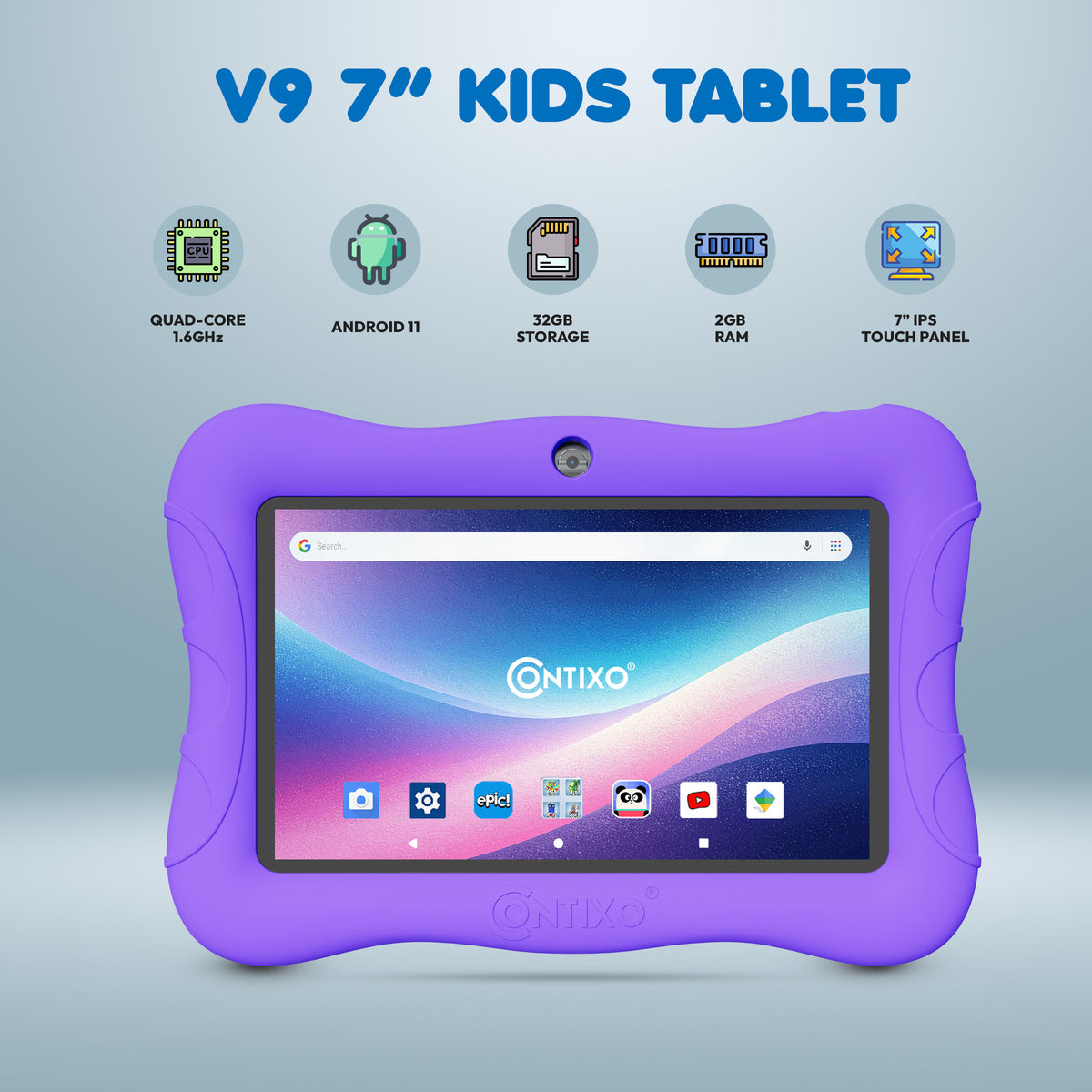 Contixo V9 Kids Tablet with Smartwatch