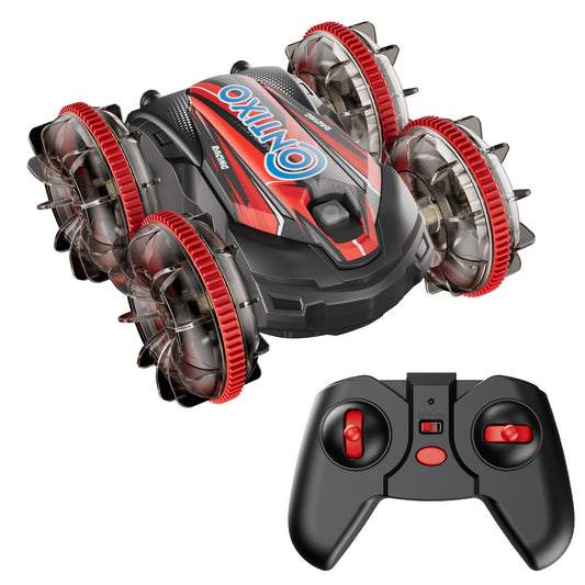 Contixo AV1 Amphibious RC Car | 4WD Remote Control Land & Water Stunt Vehicle