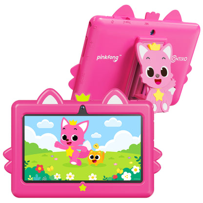 Pinkfong Baby Shark A8 7” Kids Tablet by Contixo | Android 16, 32GB