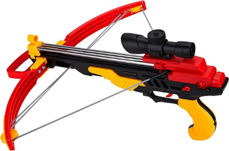 Contixo Crossbow & Arrow Toy Set - Infrared, 3 Suction Arrows, Target