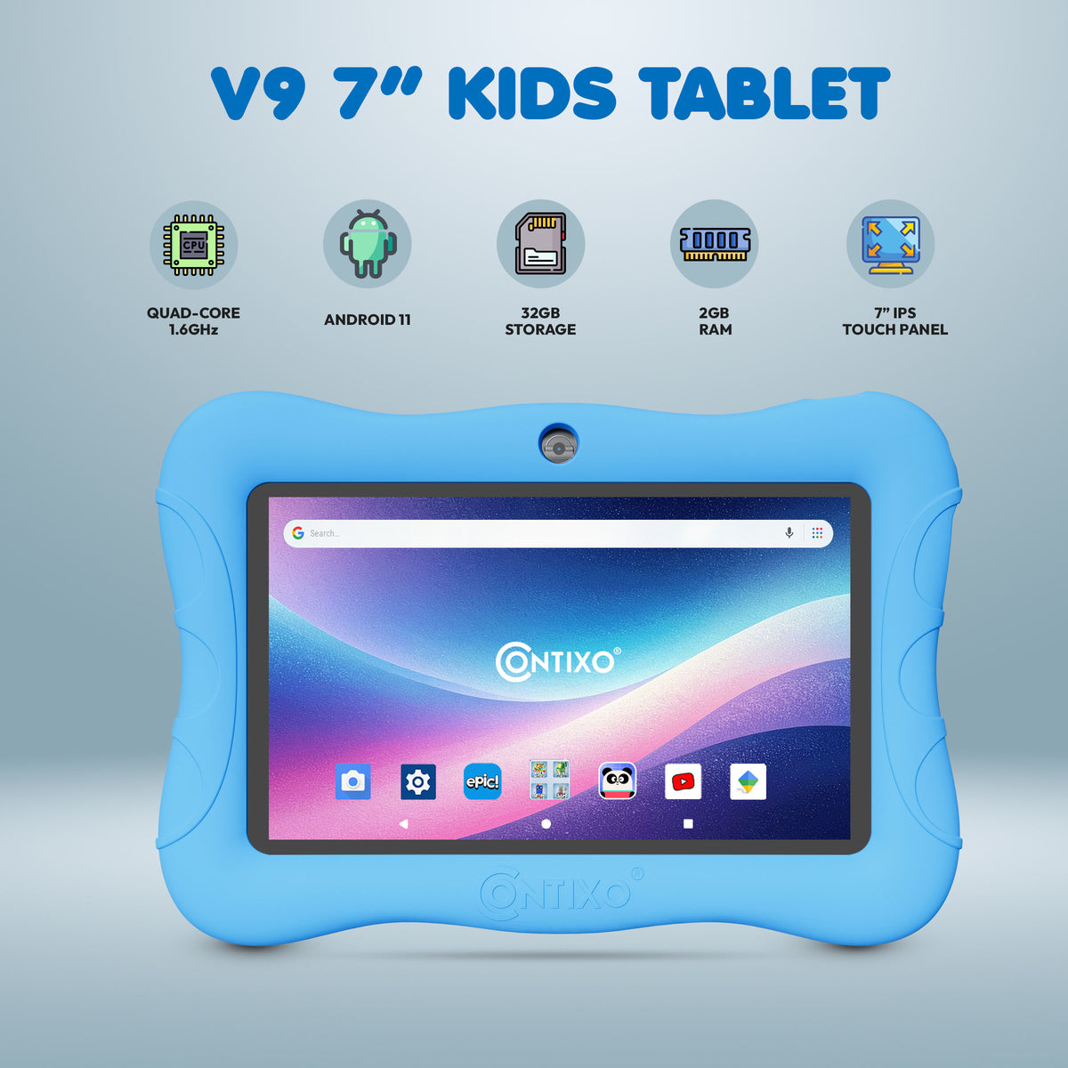 Contixo V9 Kids Tablet with Smartwatch