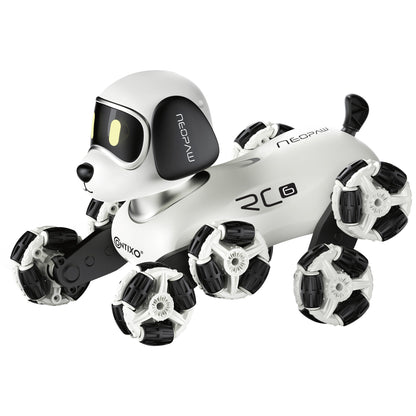 Contixo RC6 NeoPaw 8-Wheel RC Robot Dog with 360° Drifting & LED Lights