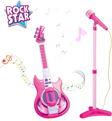 Acoustic Guitar Best Choice Products 19in Kids Flash Guitar