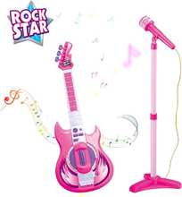 Contixo Kids Toy Guitar Set with MP3 Microphone - Musical Toy