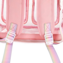 Contixo Clear Backpack - Trendy PVC Transparent Bookbag for Girls