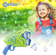 Contixo Deluxe Bubble Blaster for Kids - Premium Bubble Blower