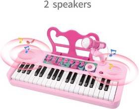 Contixo Kids Keyboard Piano - 37 Keys, 2 Speakers, Microphone Included