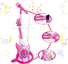 Contixo Kids Toy Guitar Set with MP3 Microphone - Musical Toy