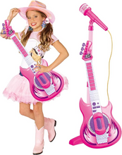 Contixo Kids Toy Guitar Set with MP3 Microphone - Musical Toy