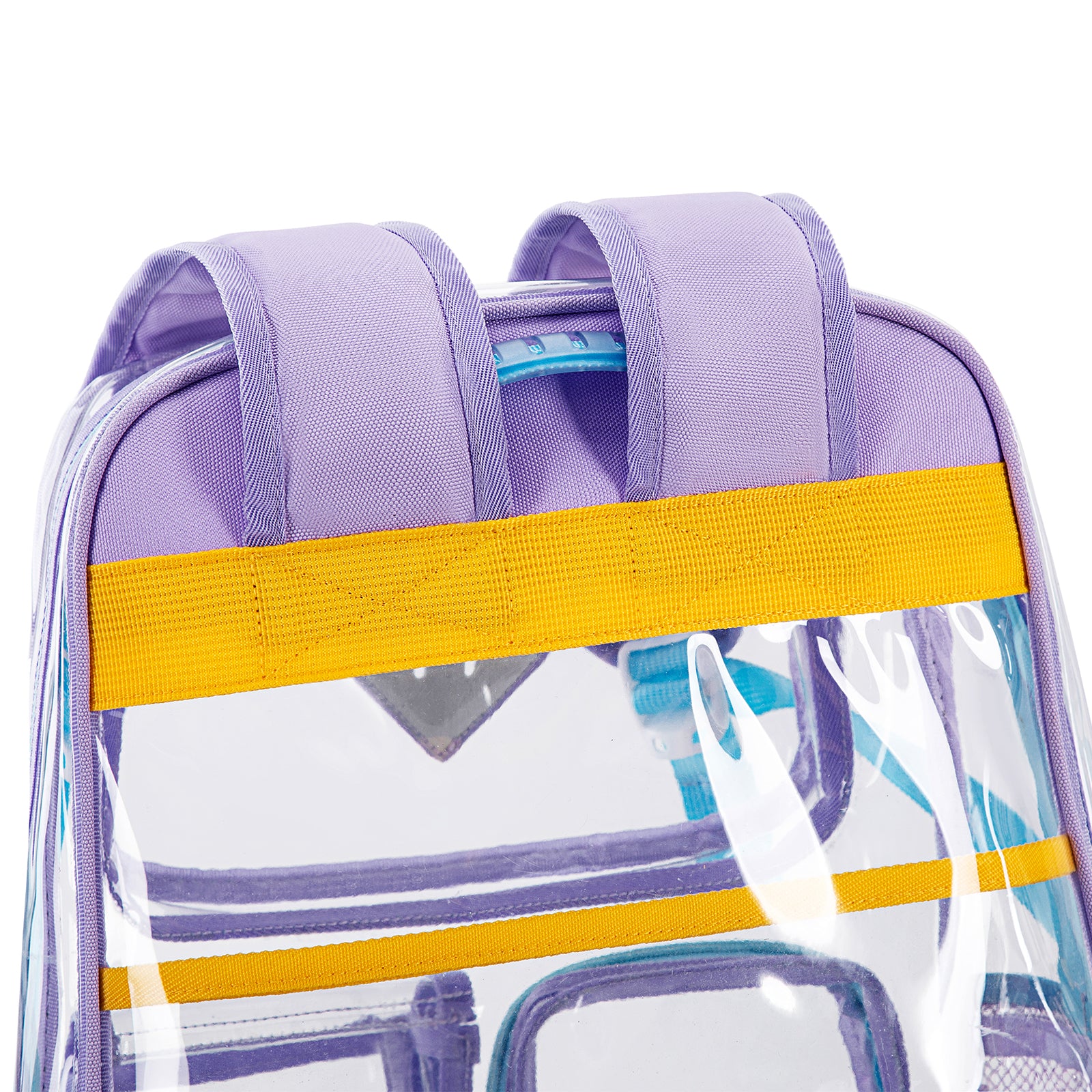 Contixo Heavy Duty Clear Backpack – PVC Transparent, Stadium Approved