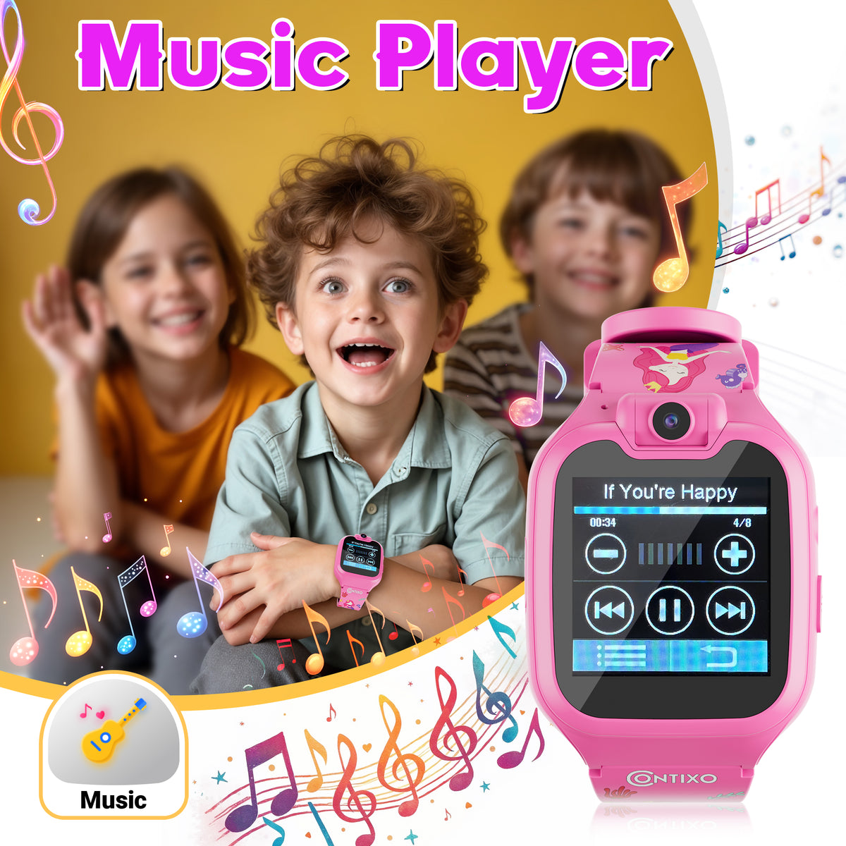 Contixo V9 Kids Tablet with Smartwatch
