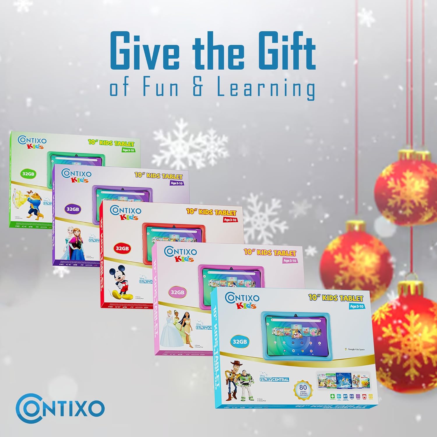 Contixo K103 10-Inch Kids 32GB HD Tablet