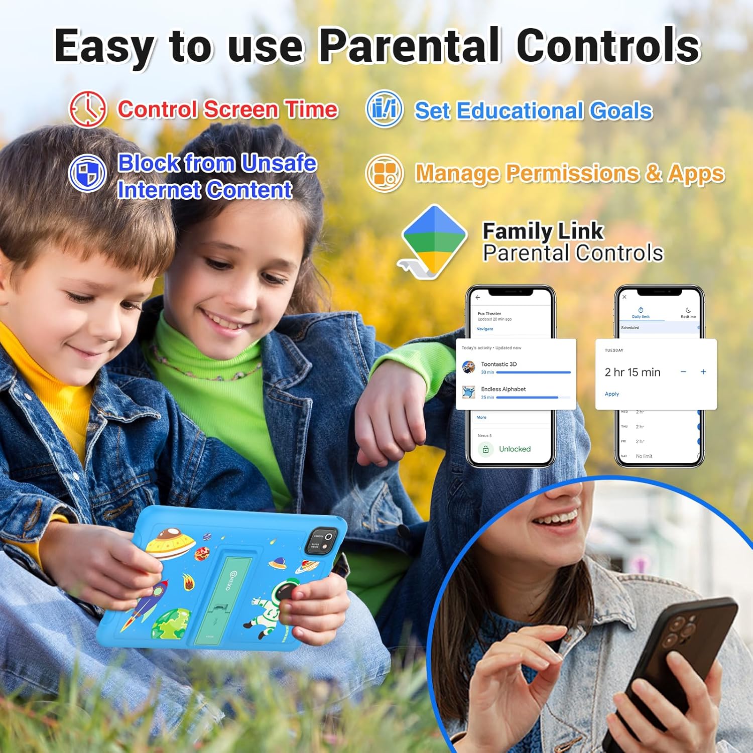 Contixo K103 10-Inch Kids 32GB HD Tablet