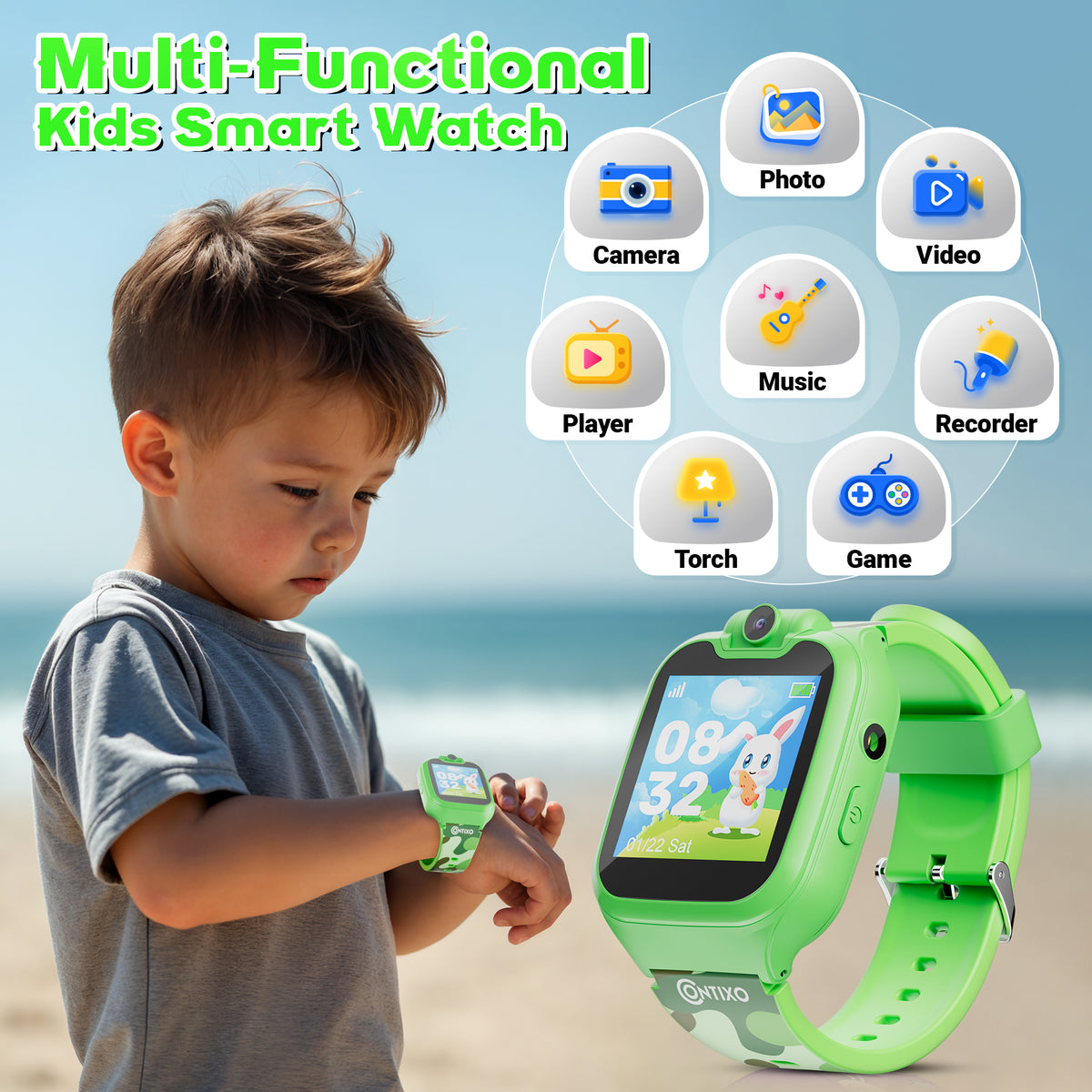 Contixo V9 Kids Tablet with Smartwatch