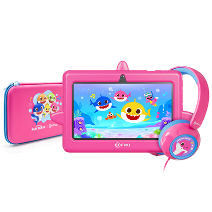 Pinkfong Baby Shark Kids Tablet Bundle