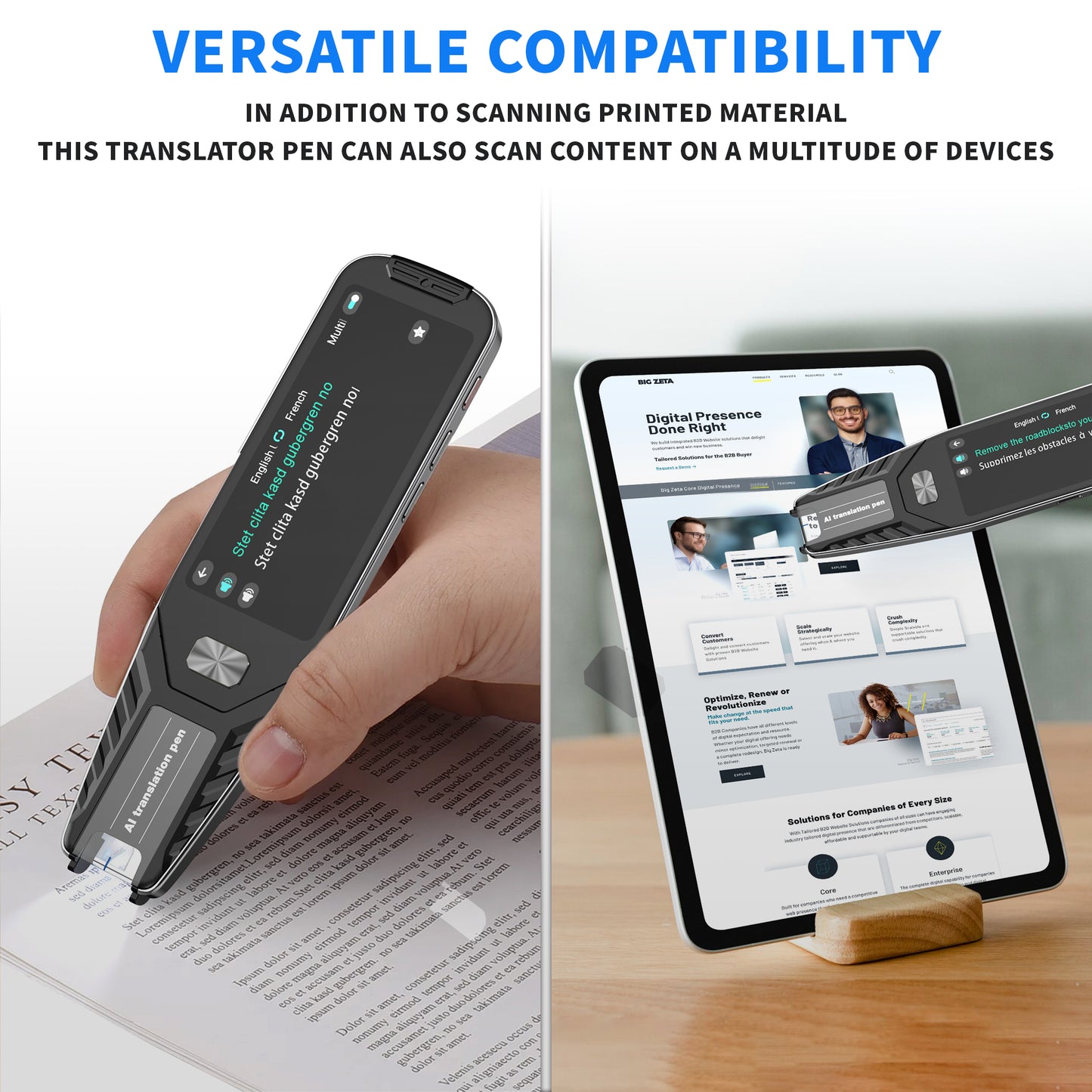 Contixo P1 Smart Scanning Translator Pen