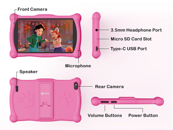 Contixo V10+ 7-Inch Kids 32GB Tablets