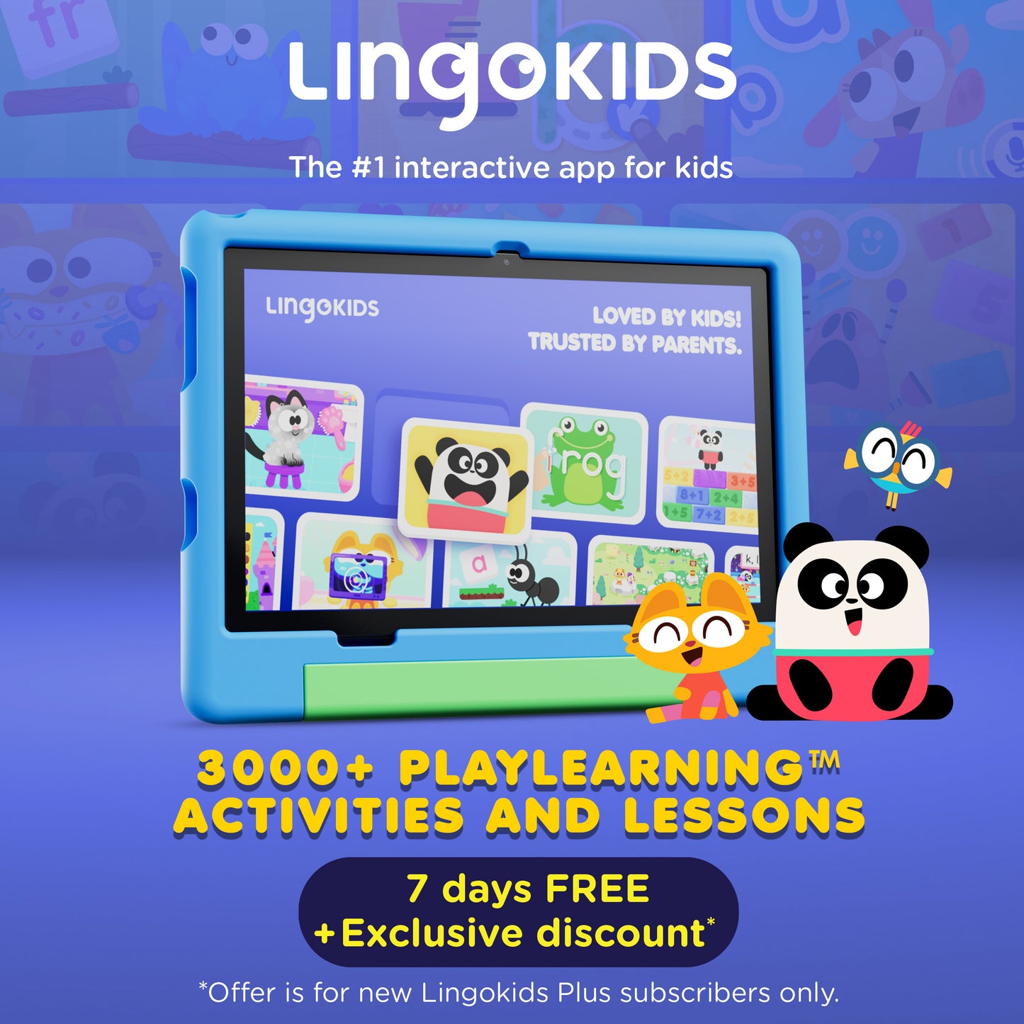 Contixo A10 | 10" Kids Tablet, 2026 Model, Epic! and Lingokids, 64GB
