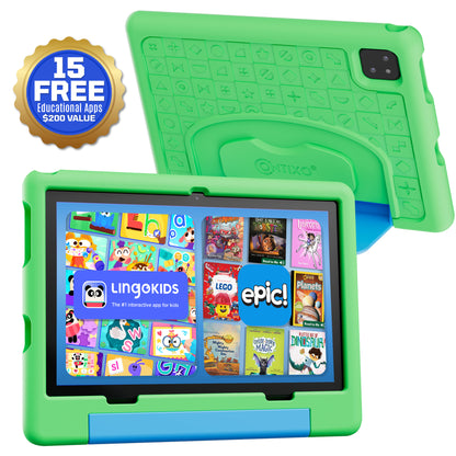 Contixo A10 | 10" Kids Tablet, 2026 Model, Epic! and Lingokids, 64GB