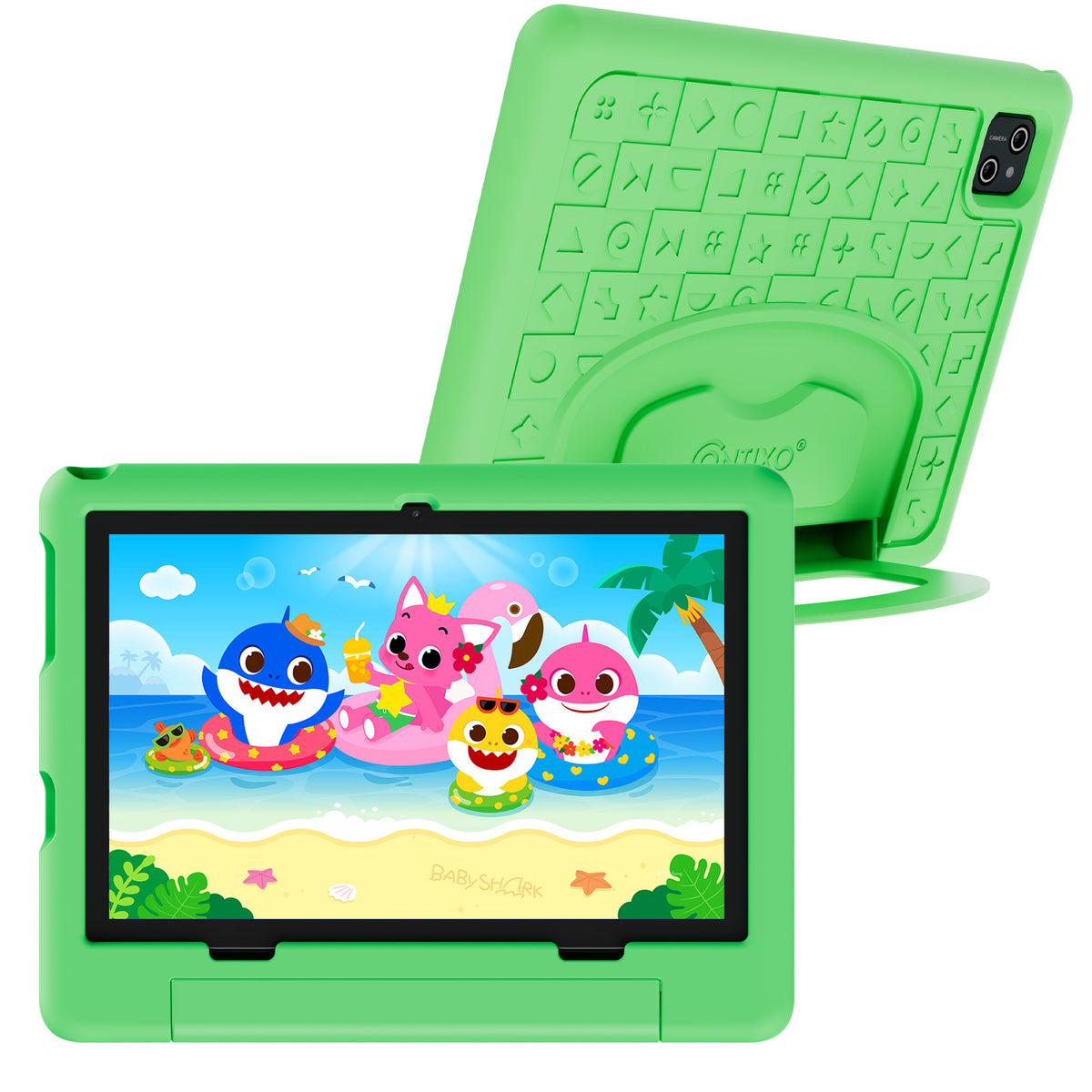 Pinkfong Baby Shark A10e 10” Kids Tablet by Contixo | Android 16, 32GB