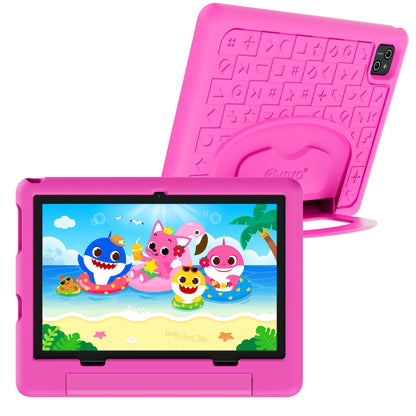 Pinkfong Baby Shark A10e 10” Kids Tablet by Contixo | Android 16, 32GB