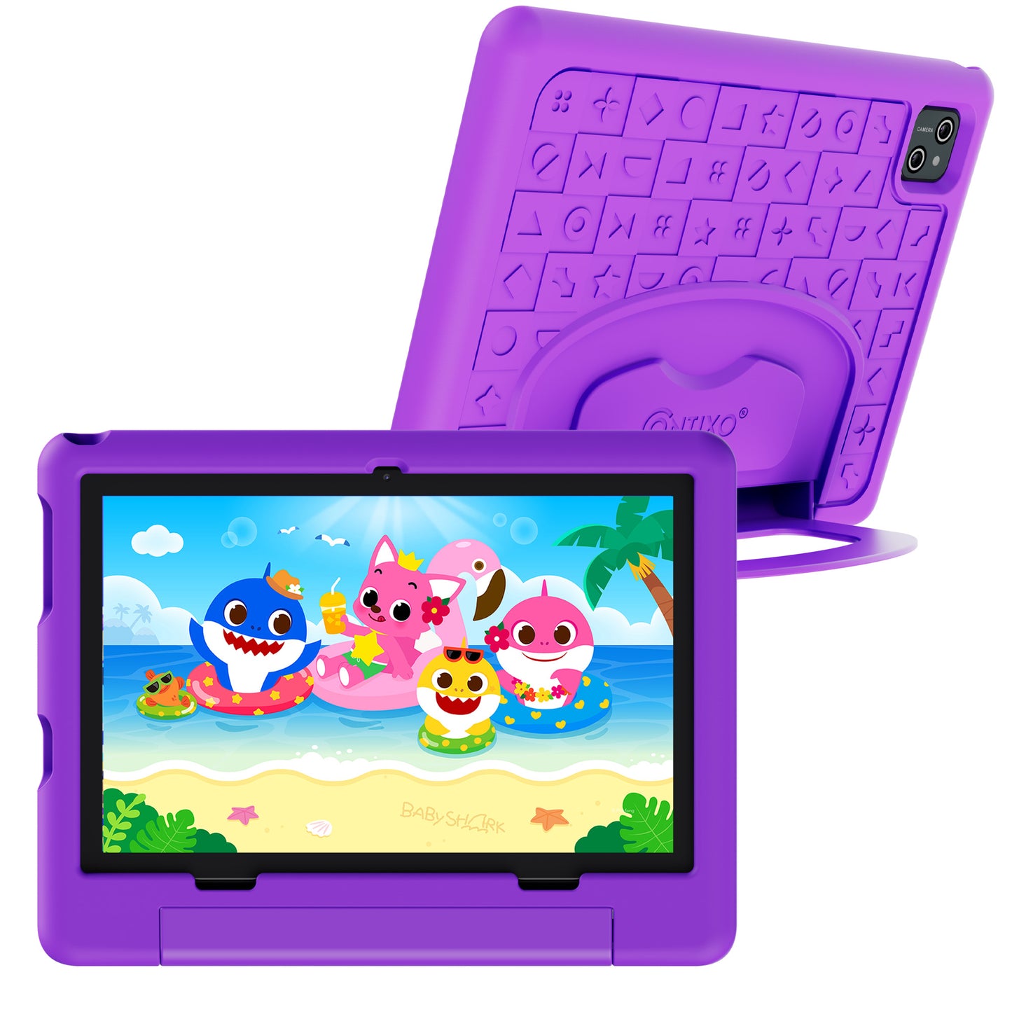 Pinkfong Baby Shark A10e 10” Kids Tablet by Contixo | Android 16, 32GB