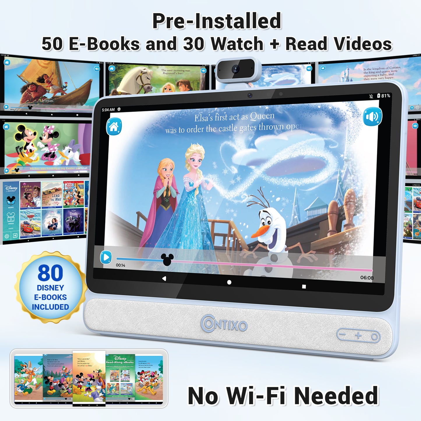 Contixo A3 15.6" Educational Android Tablet With 13MP Camera