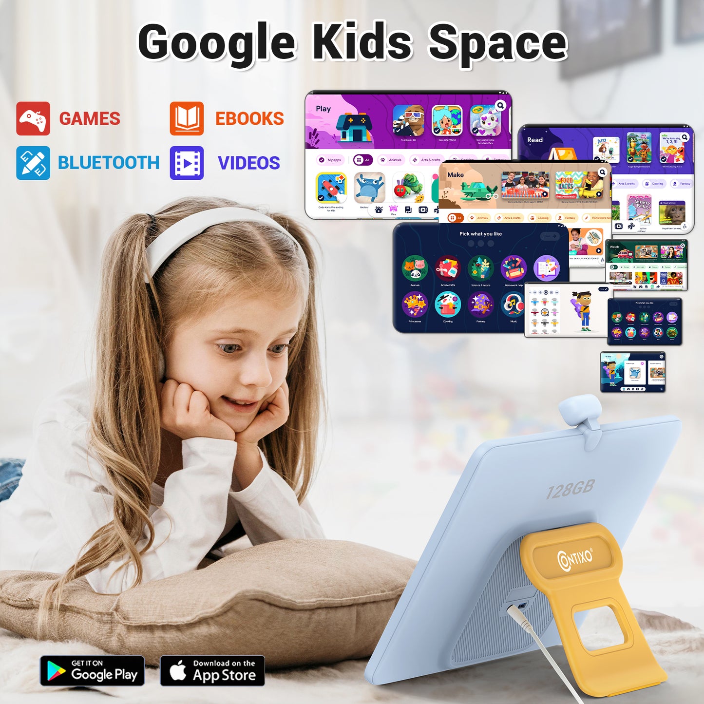 Contixo A3 15.6" Educational Android Tablet With 13MP Camera