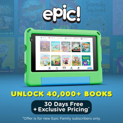 Contixo A7 | 7" Kids Tablet, 2026 Model, Epic! and Lingokids, 32GB