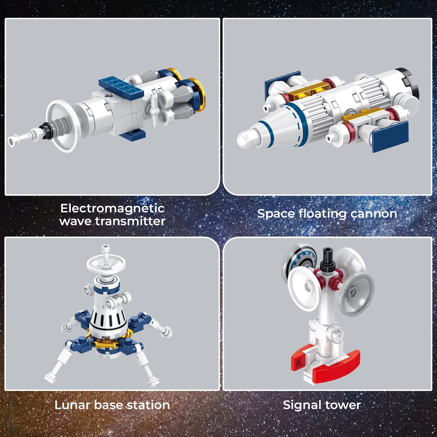 Contixo BK07 Aerospace Series Space Station Building Block Set - 573 PCS