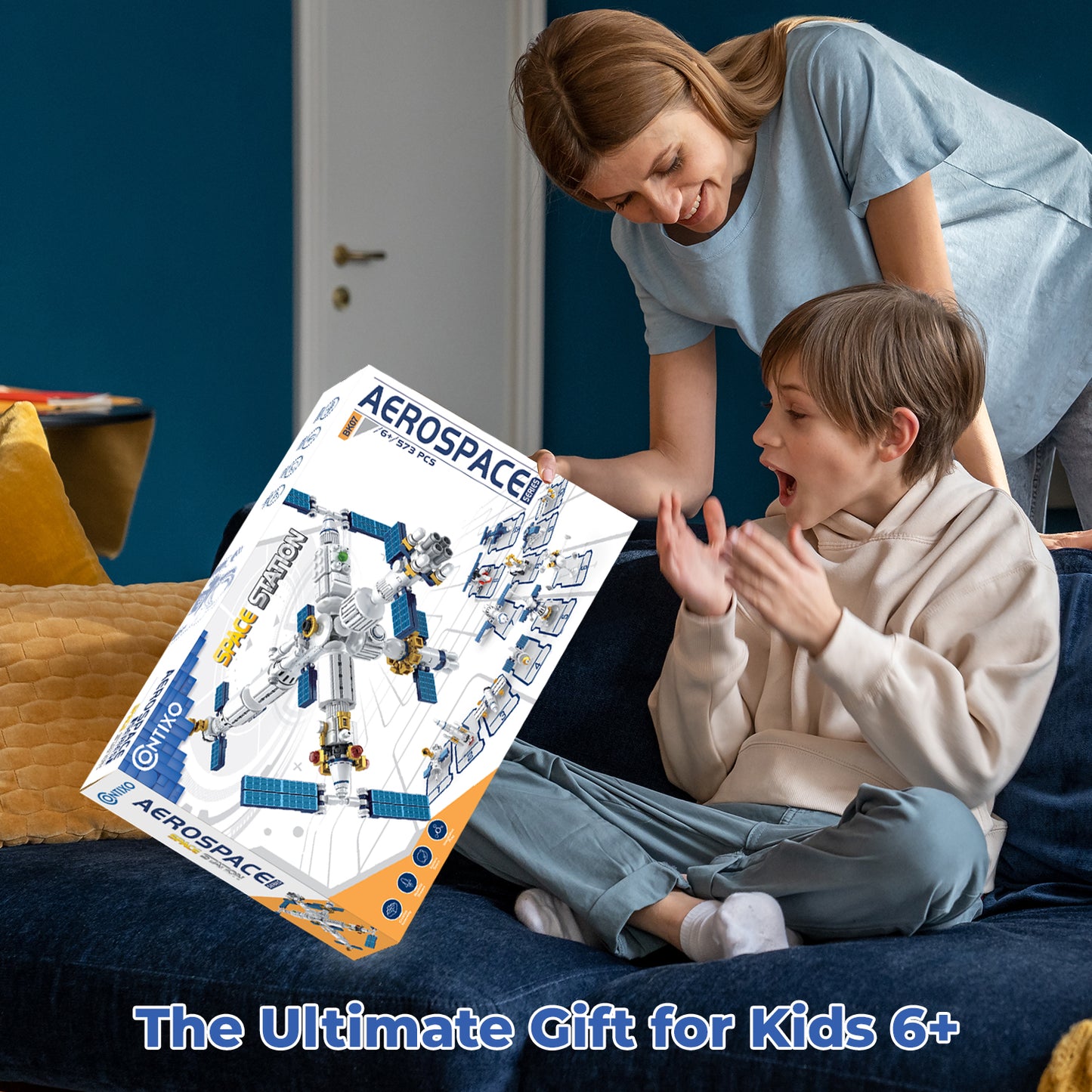 Contixo BK07 Aerospace Series Space Station Building Block Set - 573 PCS