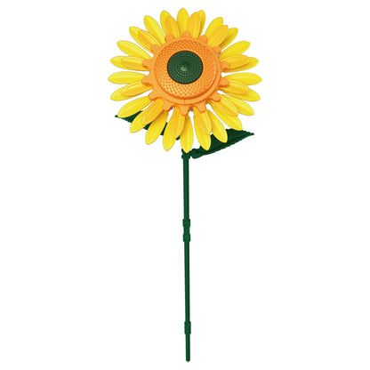 Contixo Sunflower Flower Building Set BK11, 415-Piece Building Block Bouquet with Adjustable Stems, Home Décor STEM Toy Gift for Kids 8+, Teens & Adults