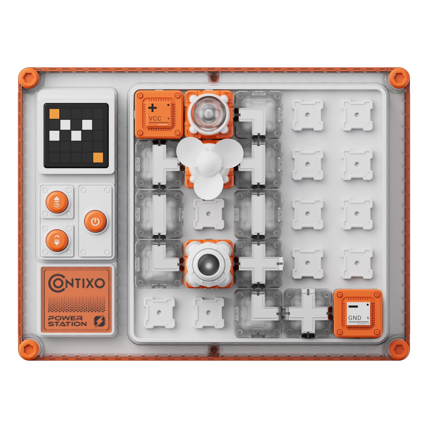 Contixo CB1 Kids Circuit Building Kit – 500+ STEM Experiments, Snap-Together Electronics Discovery Set for Creative Engineering Play